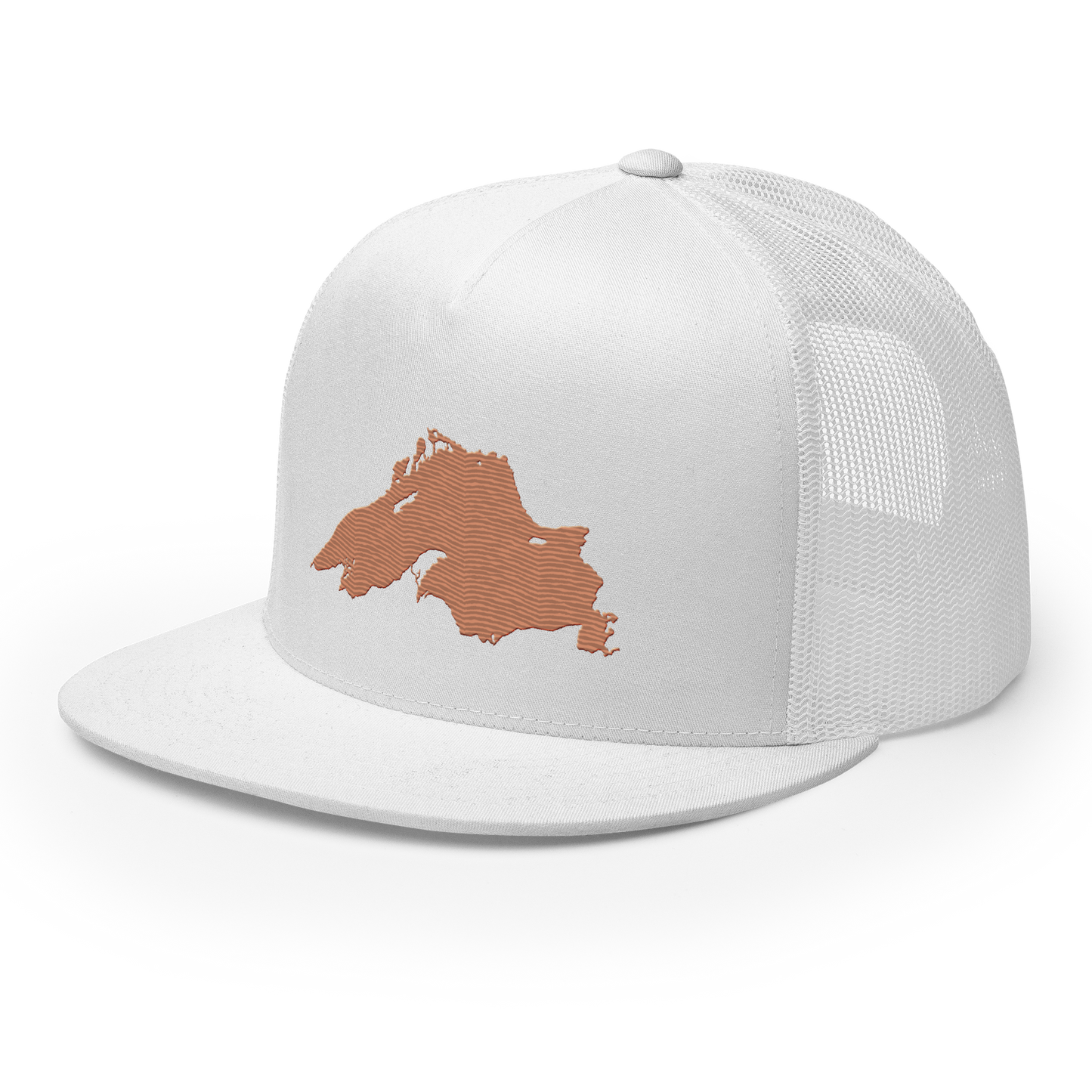 Lake Superior Trucker Hat | 5-Panel - Copper