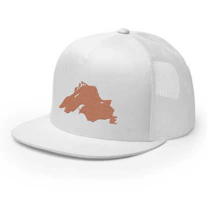 Lake Superior Trucker Hat | 5-Panel - Copper