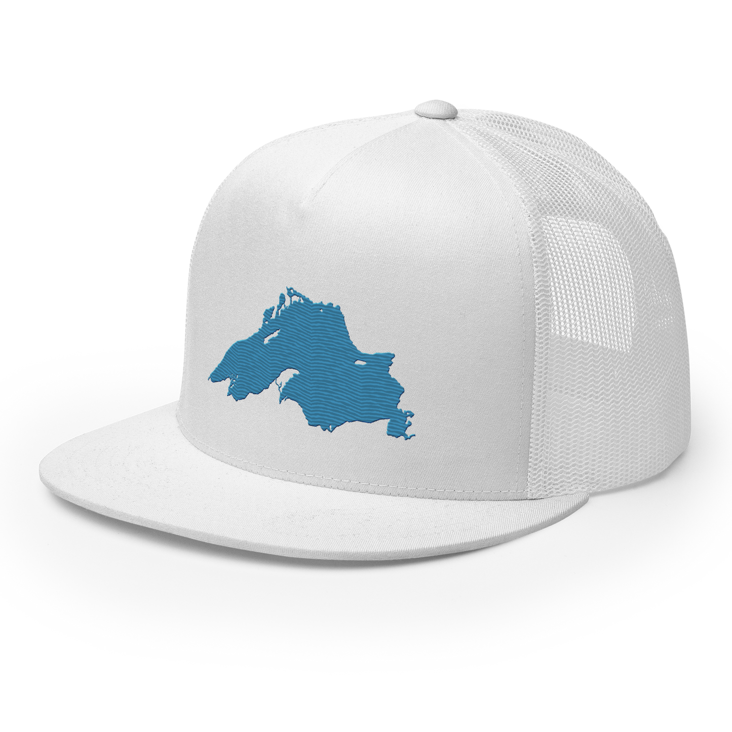 Lake Superior Trucker Hat | 5-Panel - Traverse Blue