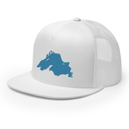 Lake Superior Trucker Hat | 5-Panel - Traverse Blue