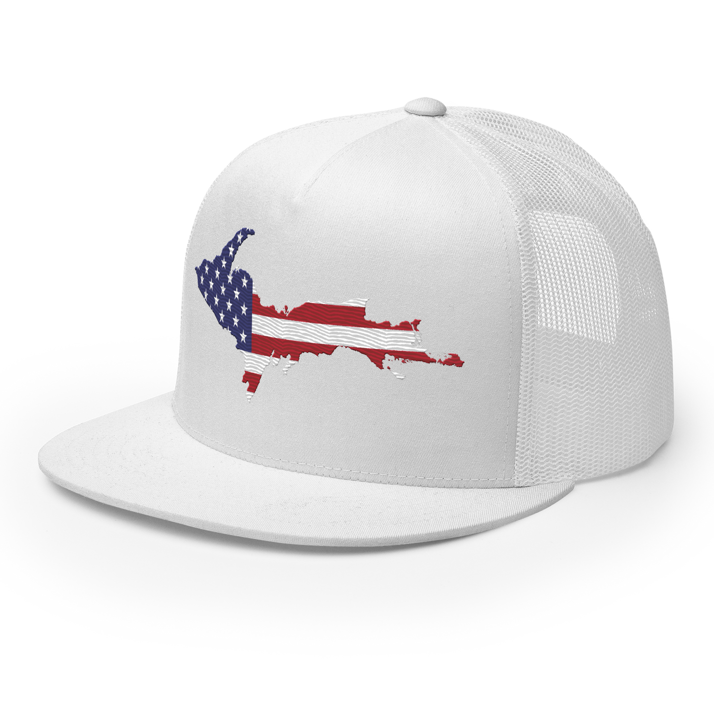 Upper Peninsula Trucker Hat | 5-Panel - Patriotic Edition