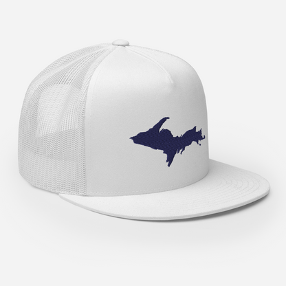 Michigan Upper Peninsula Trucker Hat (w/ UP Outline) | 5-Panel