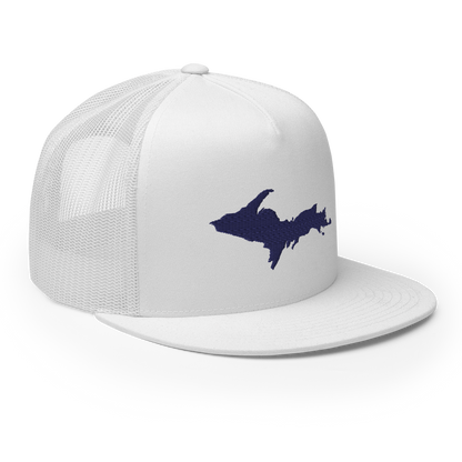 Michigan Upper Peninsula Trucker Hat (w/ UP Outline) | 5-Panel