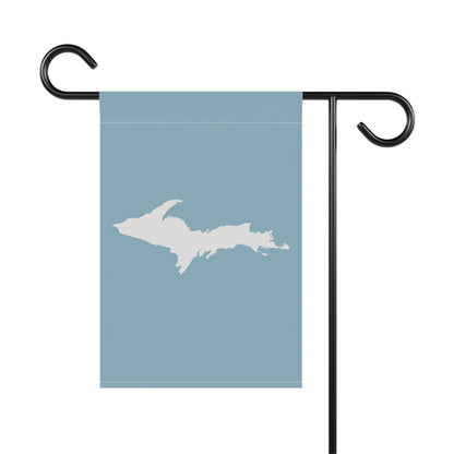 Michigan Upper Peninsula Home & Garden Flag (w/ UP Outline) | Opal Blue