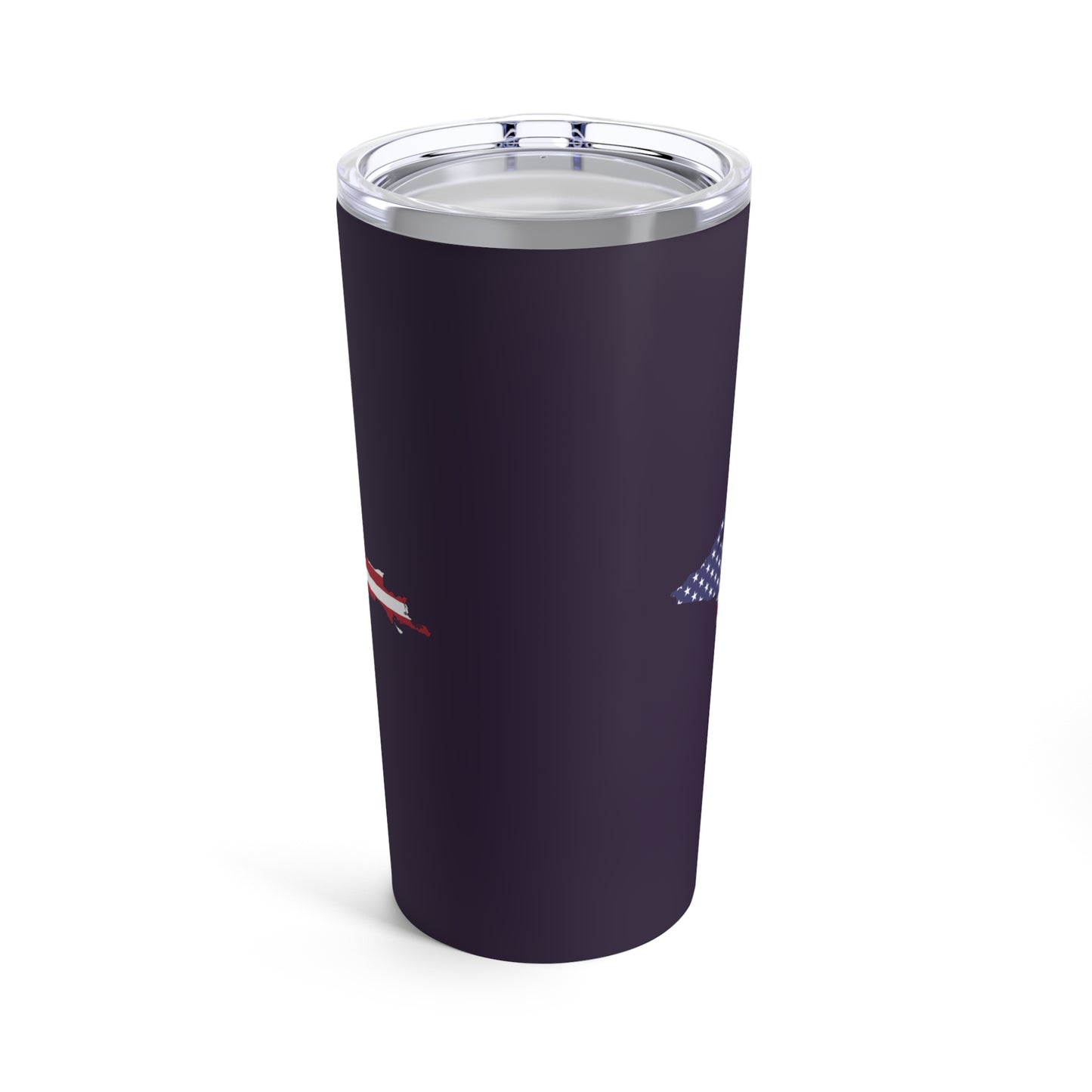 Michigan Upper Peninsula Tumbler (w/ UP USA Flag) | Blackcurrant - 20oz