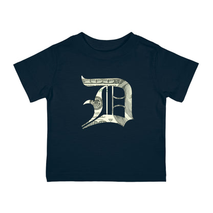 Detroit 'Old English D' Infant T-Shirt (Benjamins Edition) | Short Sleeve