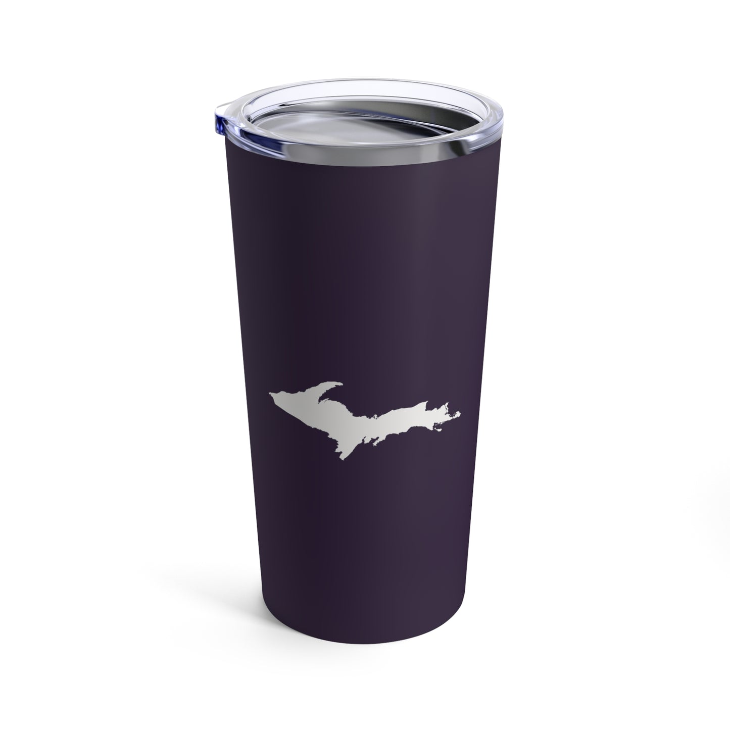 Michigan Upper Peninsula Tumbler (w/ UP Outline) | Blackcurrant - 20oz