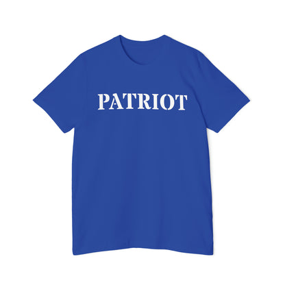 'Patriot' T-Shirt (Army Stencil Font) | Made in USA