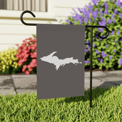 Michigan Upper Peninsula Home & Garden Flag (w/ UP Outline) | Warren Tank Grey