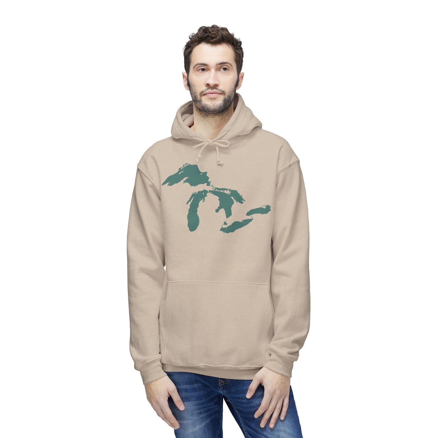 Great Lakes Ultrapremium Hoodie | Made in USA - Copper Green