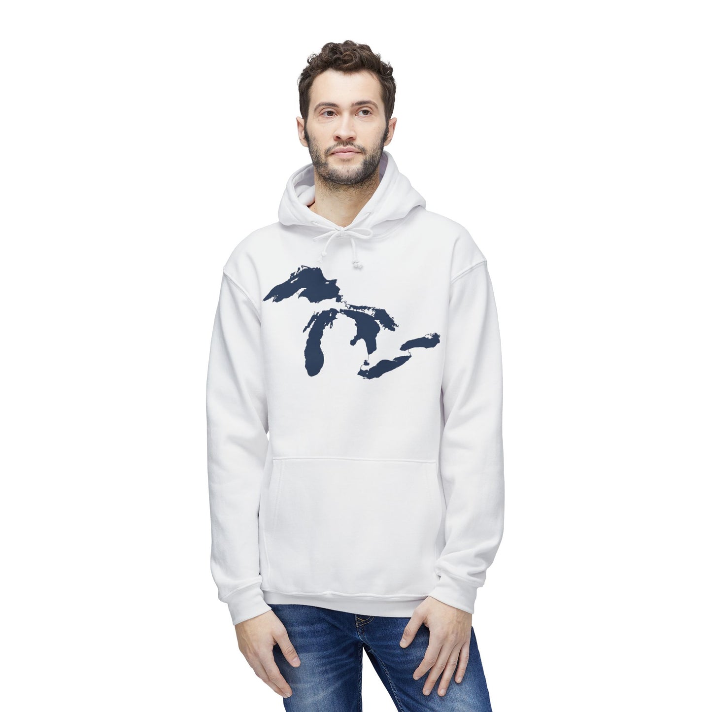 Great Lakes Ultrapremium Hoodie | Made in USA - Navy