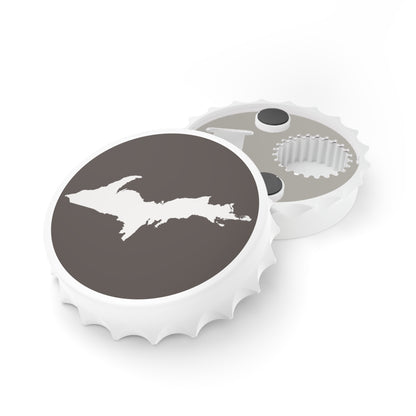 Michigan Upper Peninsula Bottle Opener (w/ UP Outline) | Warren Tank Grey