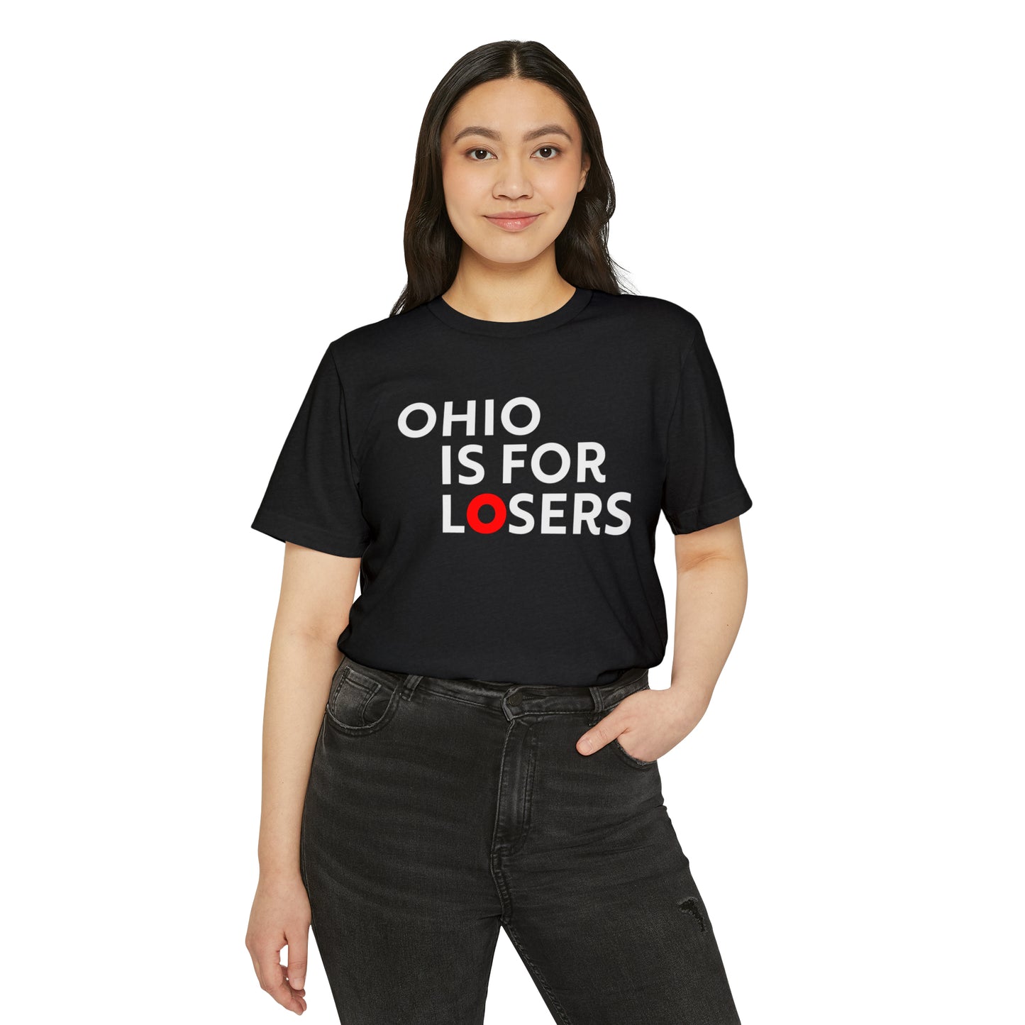 'Ohio Is For Losers' T-Shirt | Unisex Recycled Organic