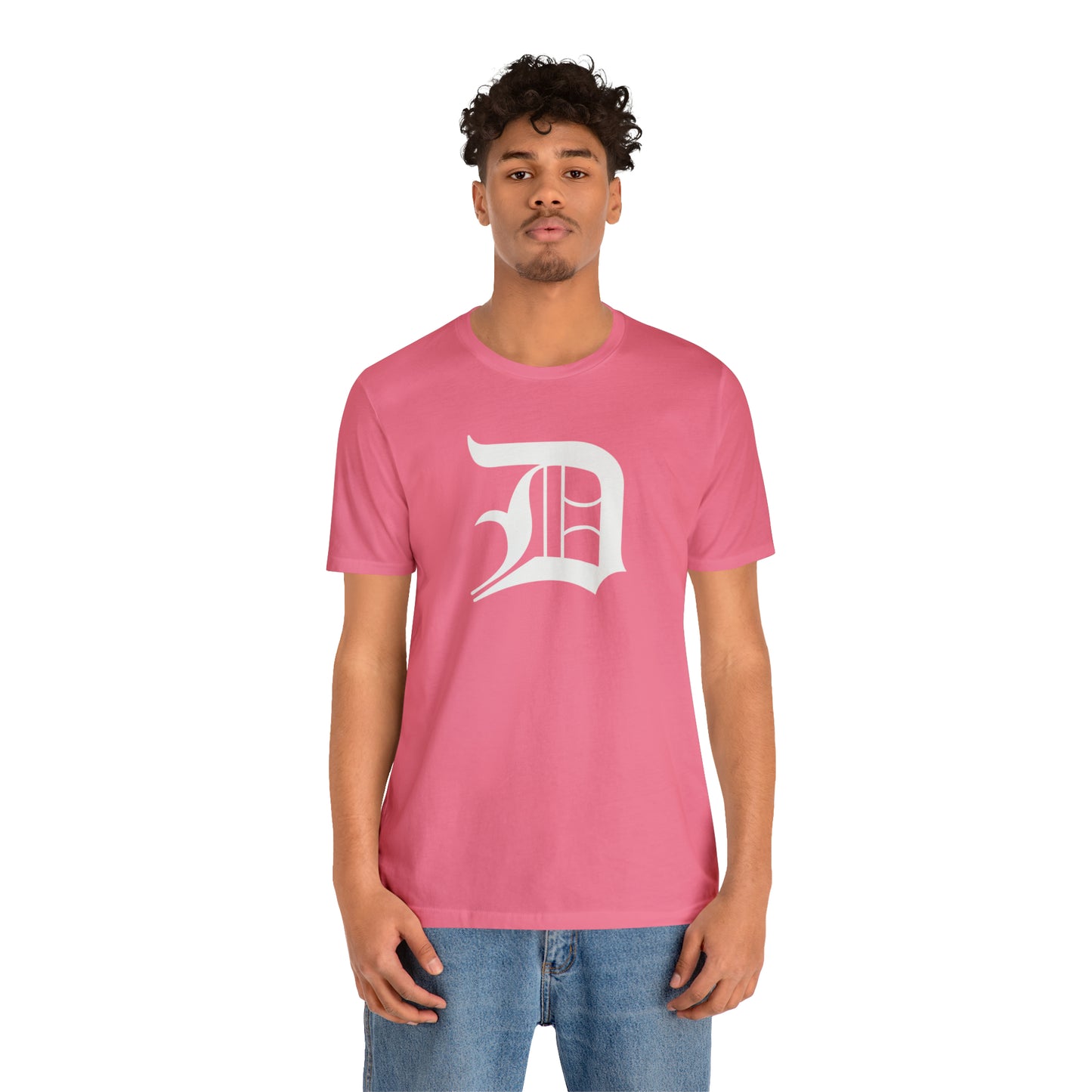 Detroit 'Old English D' T-Shirt | Unisex Standard