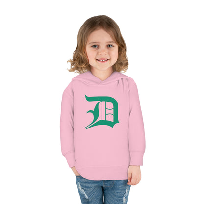 Detroit 'Old English D' Hoodie (Emerald Green) | Unisex Toddler