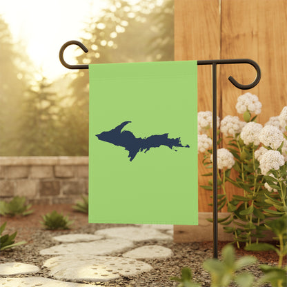 Michigan Upper Peninsula Home & Garden Flag (w/ UP Outline) | Flash Green