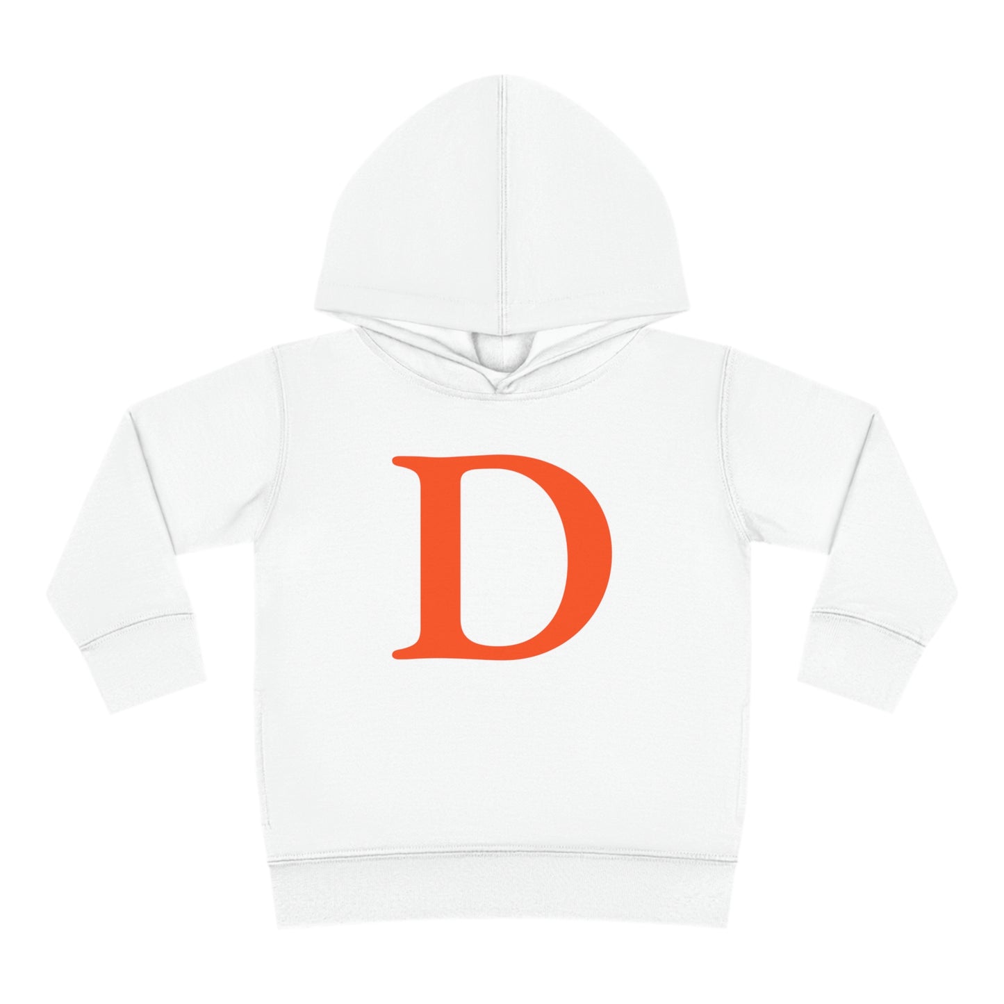 Detroit 'Old French D' Hoodie (Maple Leaf Orange) | Unisex Toddler