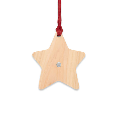 Great Lakes Christmas Ornament | Wooden - Cherryland Red