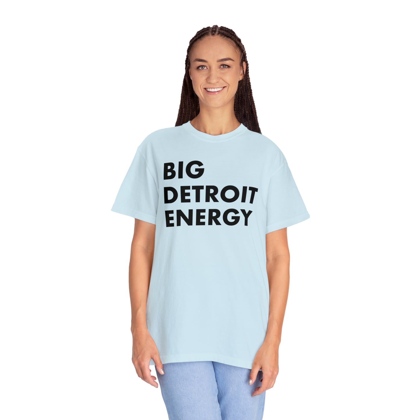 'Big Detroit Energy' T-Shirt | Unisex Garment-Dyed