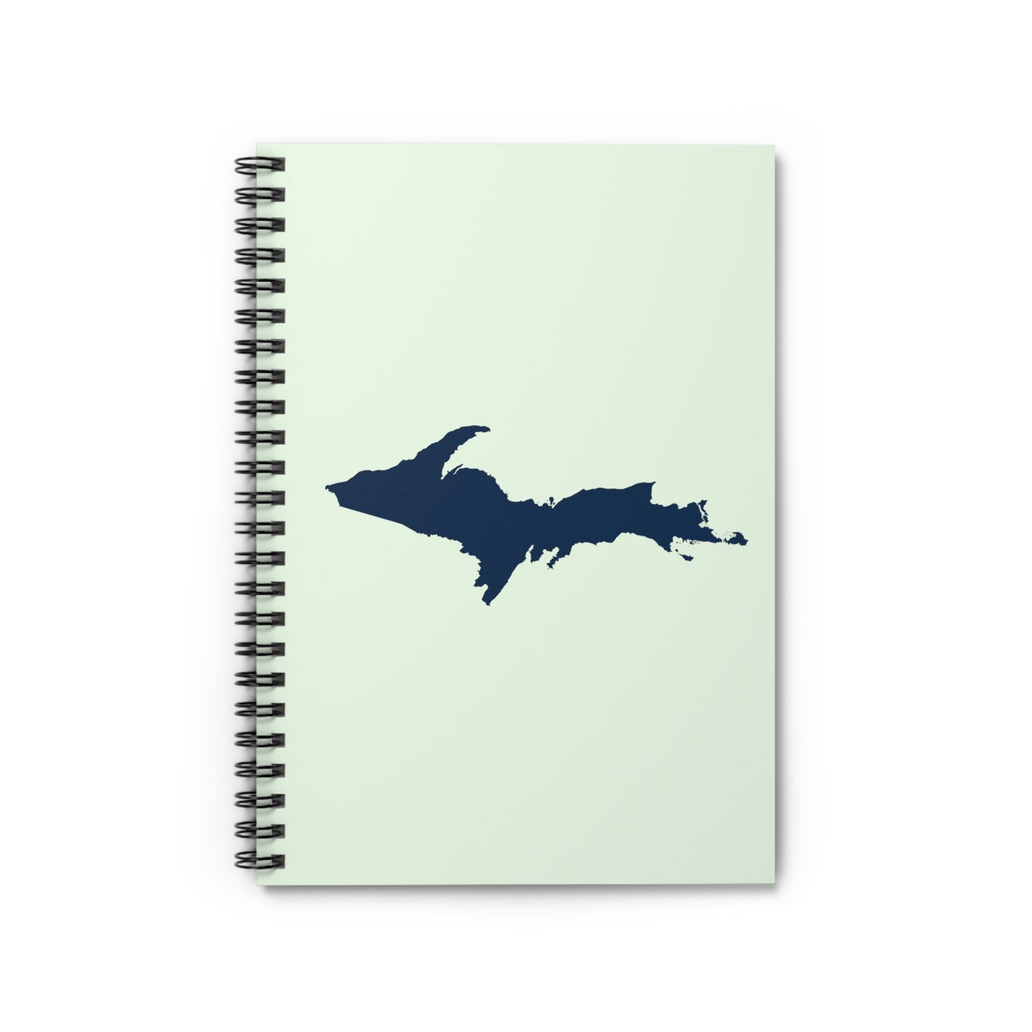 Michigan Upper Peninsula Spiral Notebook (w/ UP Outline) | Dew Green