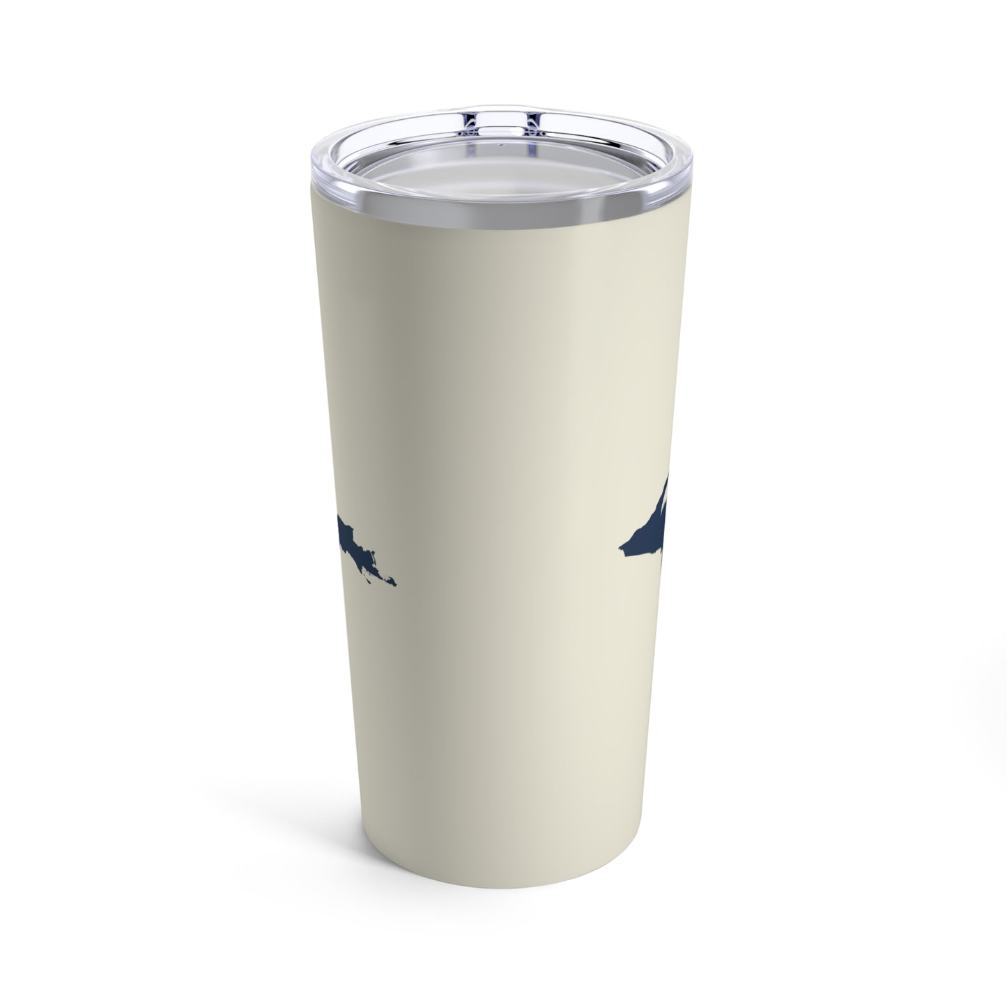 Michigan Upper Peninsula Tumbler (w/ UP Outline) | Ivory - 20oz