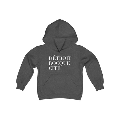 'Détroit Rocque Cité' Hoodie | Unisex Youth