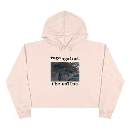 Great Lakes 'Rage Against the Saline' Cropped Hoodie