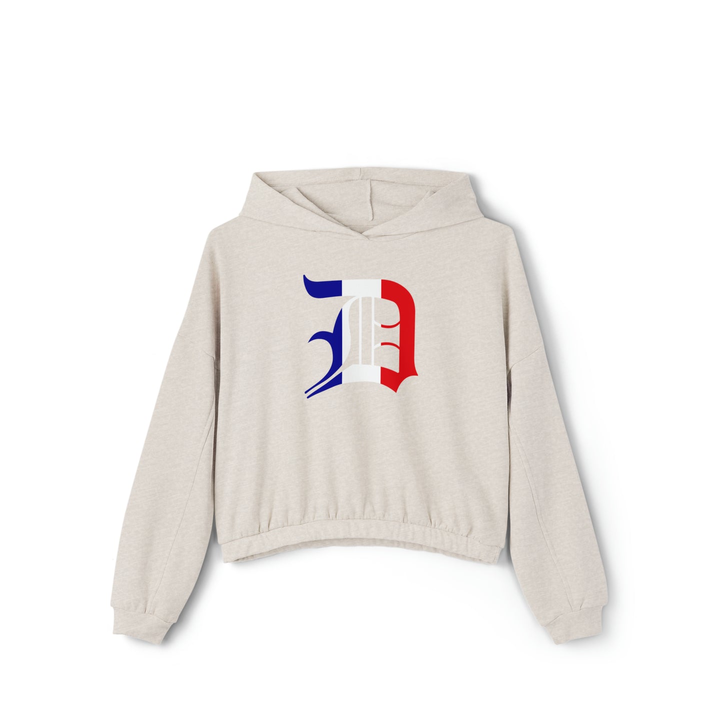 Detroit 'Old English D' Hoodie (French Edition) | Cinched Crop