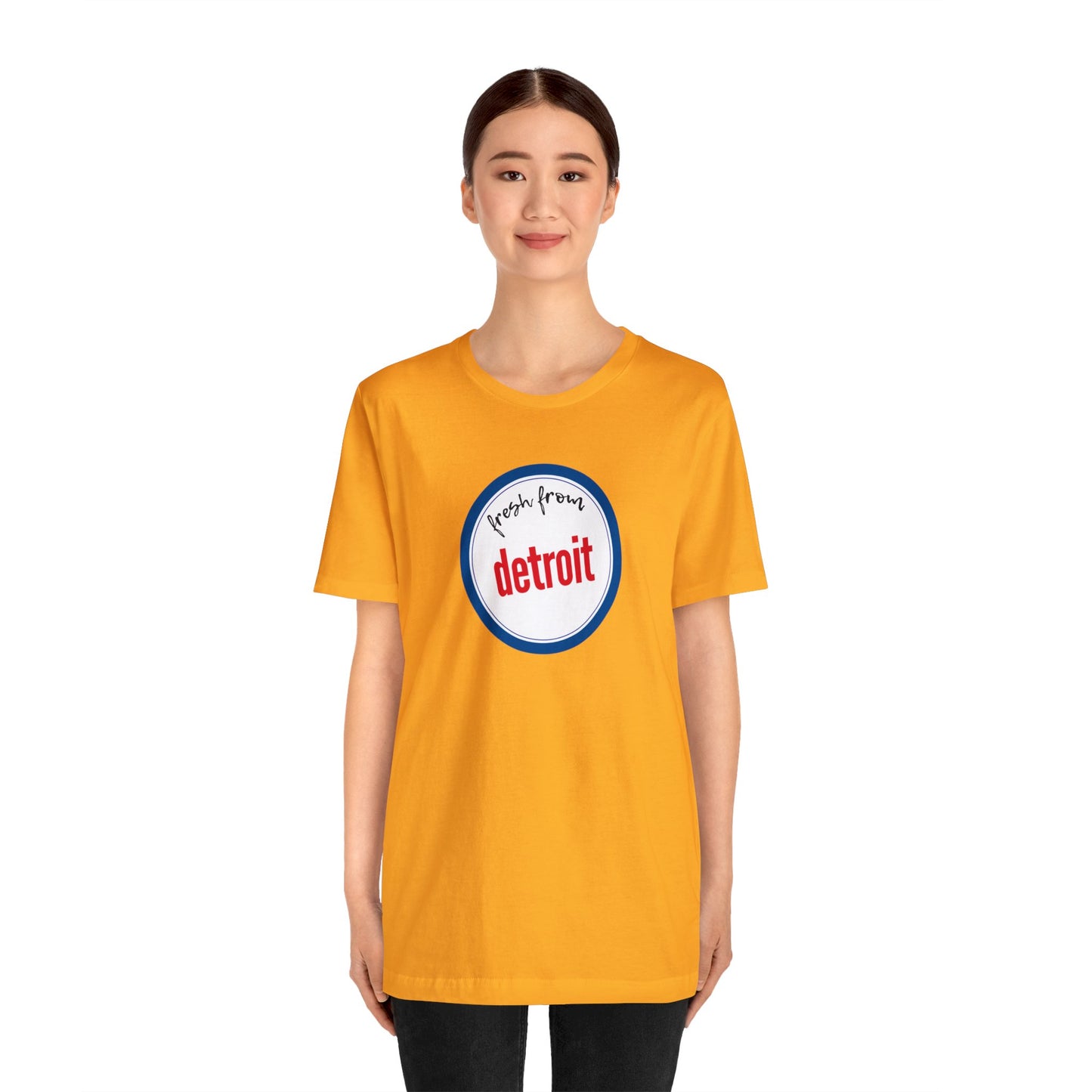 'Fresh From Detroit' T-Shirt (Retail Parody) | Unisex Standard Fit