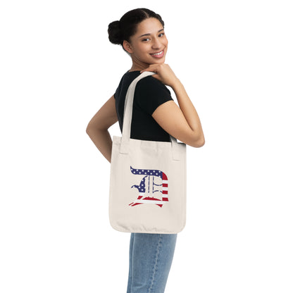 Detroit 'Old English D' Heavy Tote (Patriotic Edition)