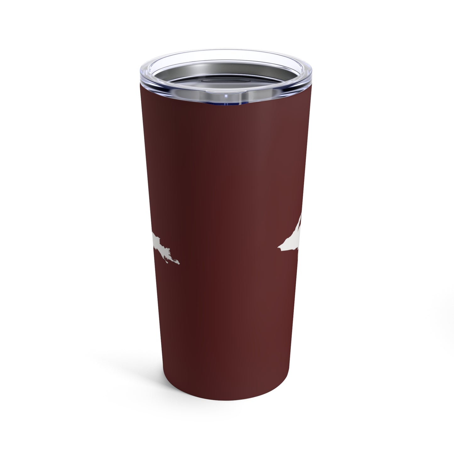 Michigan Upper Peninsula Tumbler (w/ UP Outline) | Cherrywood - 20oz