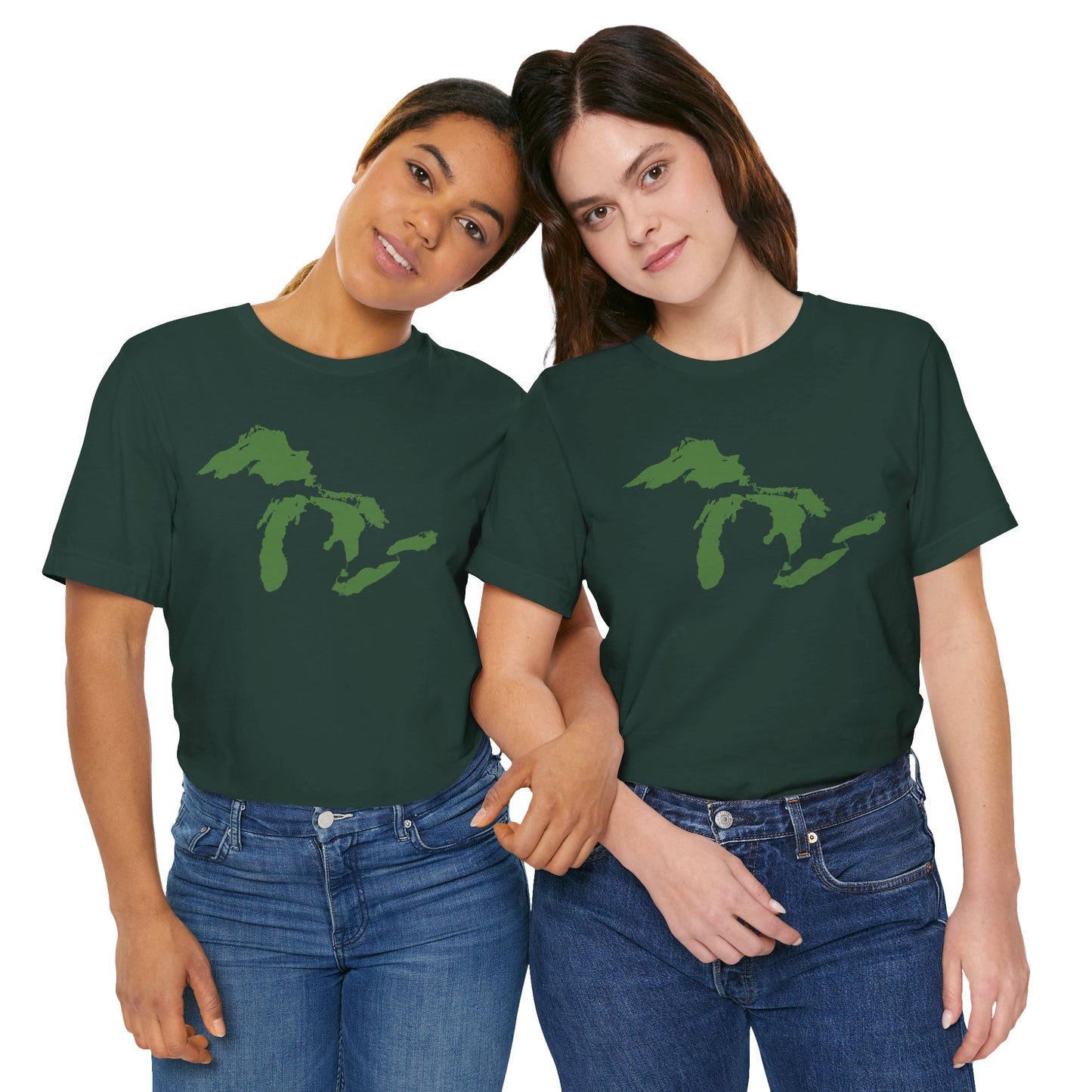 Great Lakes T-Shirt | Unisex Standard - Pine Green