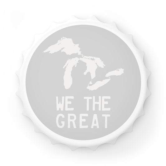 Great Lakes 'We The Great' Bottle Opener | Platinum