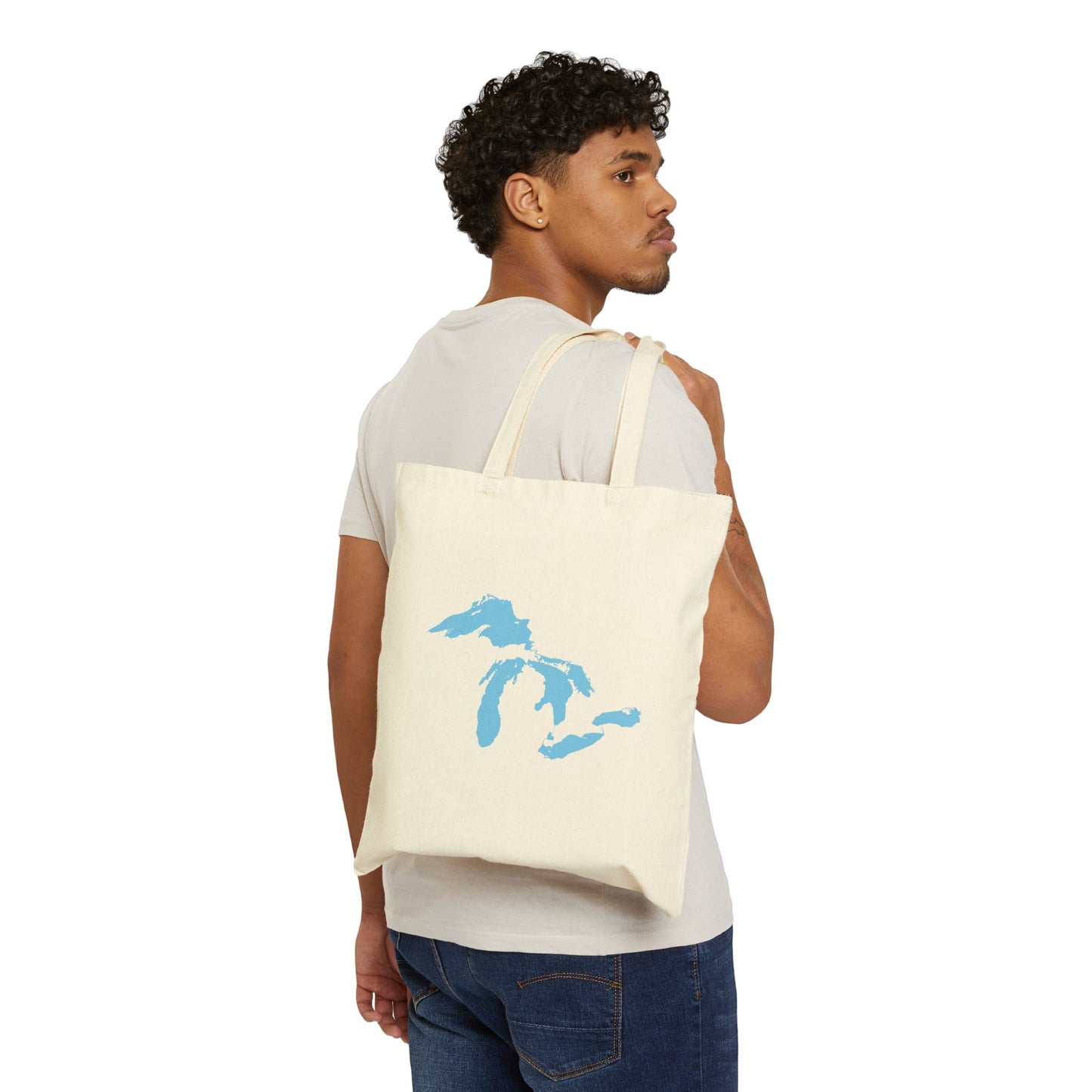 Great Lakes Light Tote Bag (Romulus Blue)