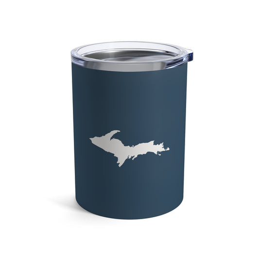 Michigan Upper Peninsula Tumbler (w/ UP Outline) | '37 Caddie Blue - 10oz