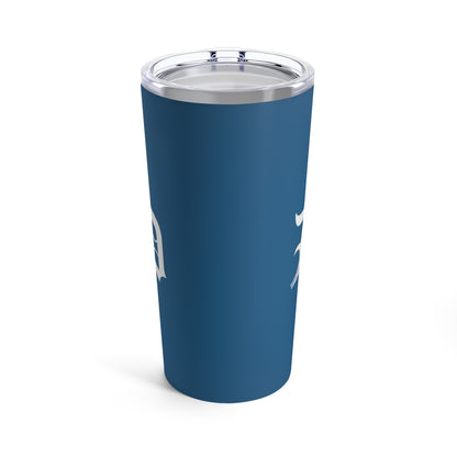 Detroit 'Old English D' Tumbler | Blueberry - 20oz