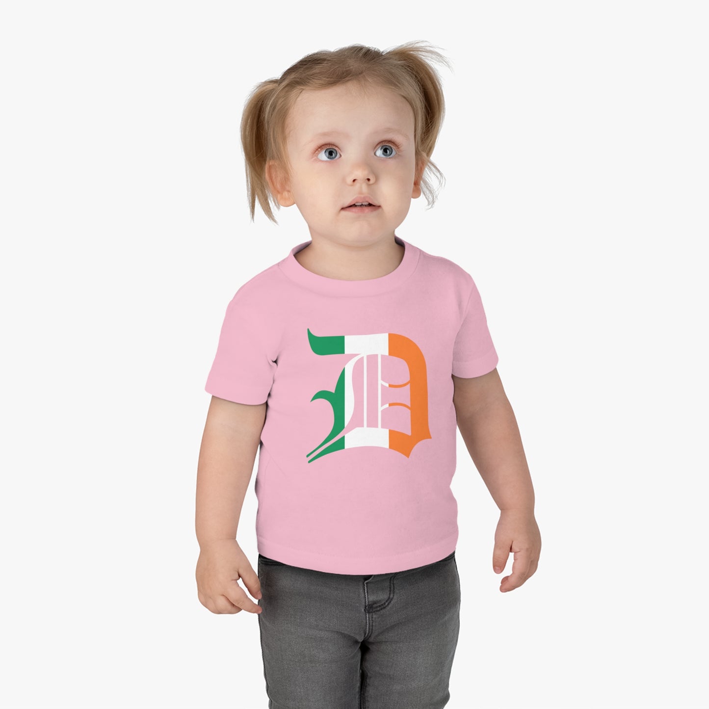 Detroit 'Old English D' Infant T-Shirt (Irish Edition) | Short Sleeve