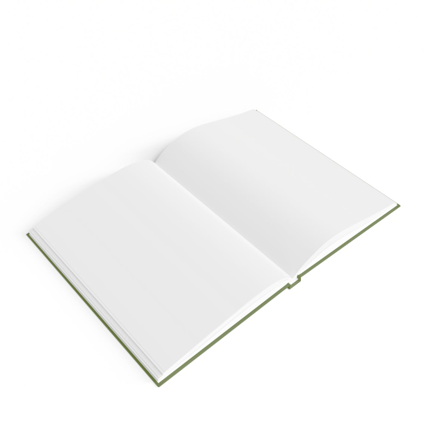 Michigan Upper Peninsula Blank Sketchbook (w/ UP Outline) | Olive Green