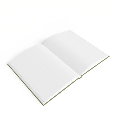 Michigan Upper Peninsula Blank Sketchbook (w/ UP Outline) | Olive Green