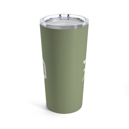 Detroit 'Old English D' Tumbler | Beachgrass Green - 20oz