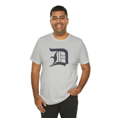 Detroit 'Old English D' T-Shirt (Iron Ore Grey) | Unisex Standard