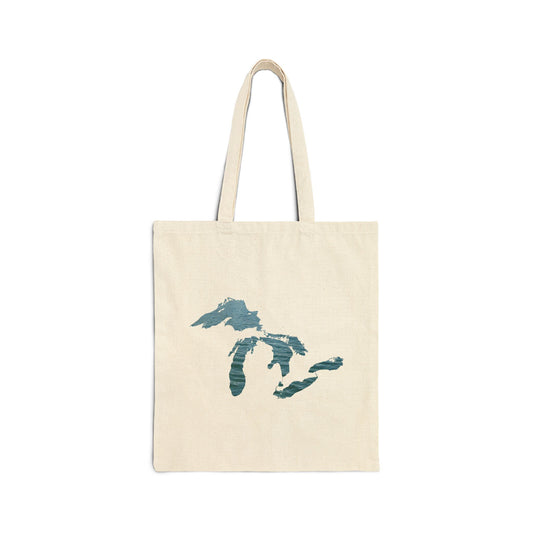 Great Lakes Light Tote Bag (Waves Edition)