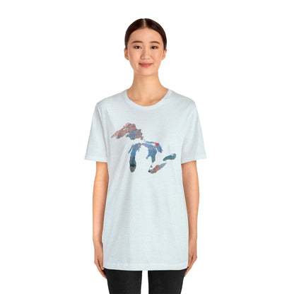 Great Lakes T-Shirt (Soleil Levant Edition) | Unisex Standard