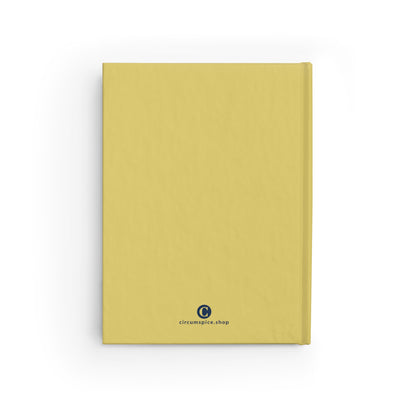 Michigan Upper Peninsula Blank Sketchbook (w/ UP Outline) | Plum Yellow