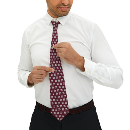 Detroit 'Old English D' Necktie | Old Mission Burgundy