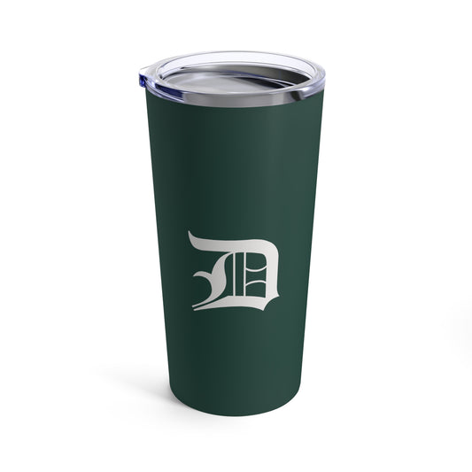 Detroit 'Old English D' Tumbler | Laconic Green - 20oz