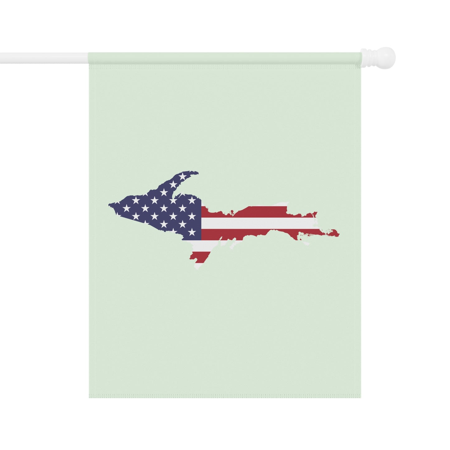 Michigan Upper Peninsula Home & Garden Flag (w/ UP USA Flag) | Dew Green