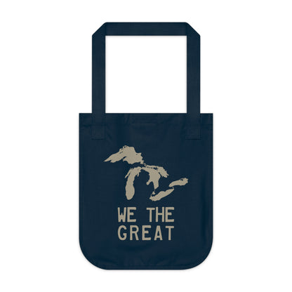 Great Lakes 'We The Great' Heavy Tote | Petoskey Stone Beige