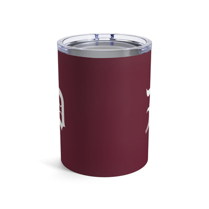 Detroit 'Old English D' Tumbler | Old Mission Burgundy - 10oz