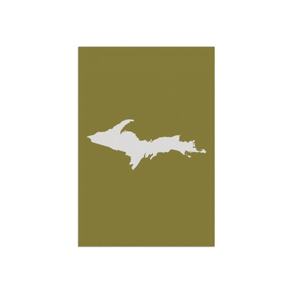 Michigan Upper Peninsula Home & Garden Flag (w/ UP Outline) | Beachgrass Green